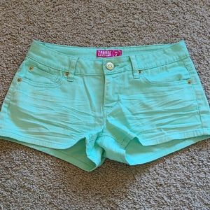 Teal Shorts
